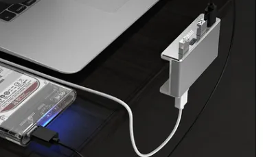 Notebook Computer Snap-On Usb3.0 Hub And Splitter