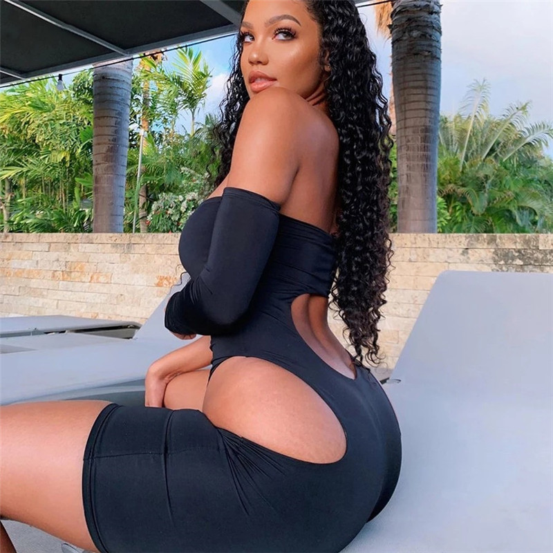 Women's Cross-tie Sexy Backless Slim-fit Jumpsuit