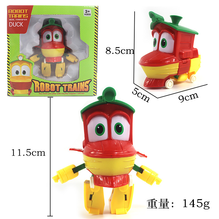 Title 1, Robot Trains 13cm 6 modellen. Transformeer de t...