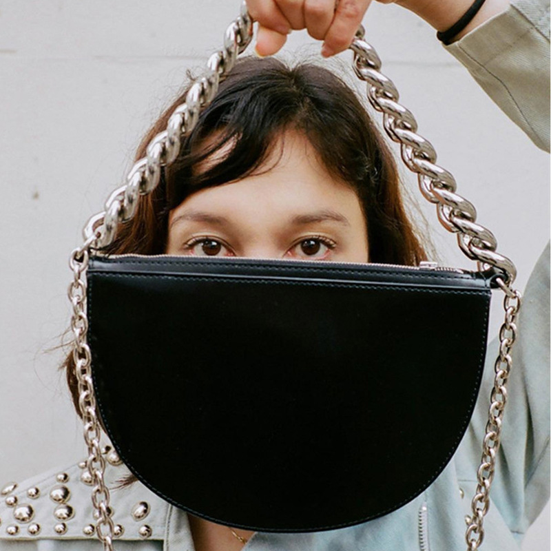 PU Semicircle Saddle Bag
