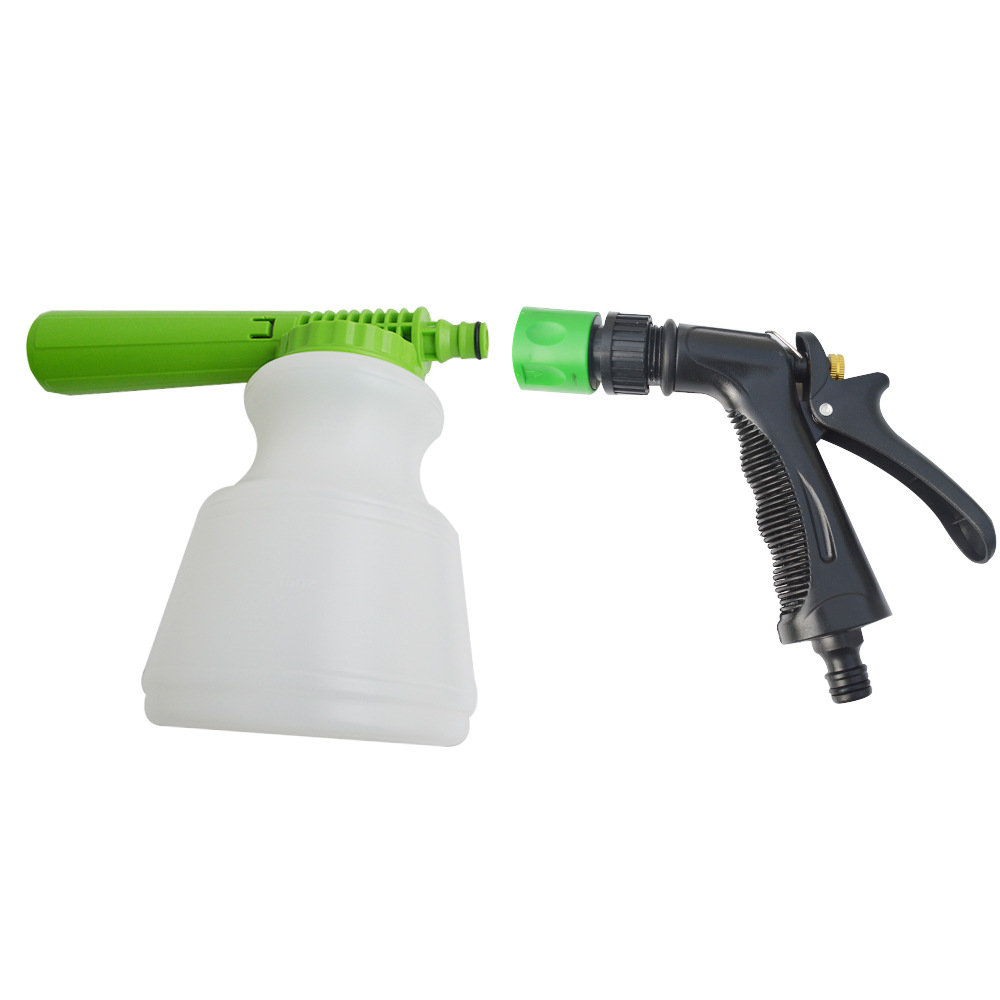 Foam Spray Gun with Bottle