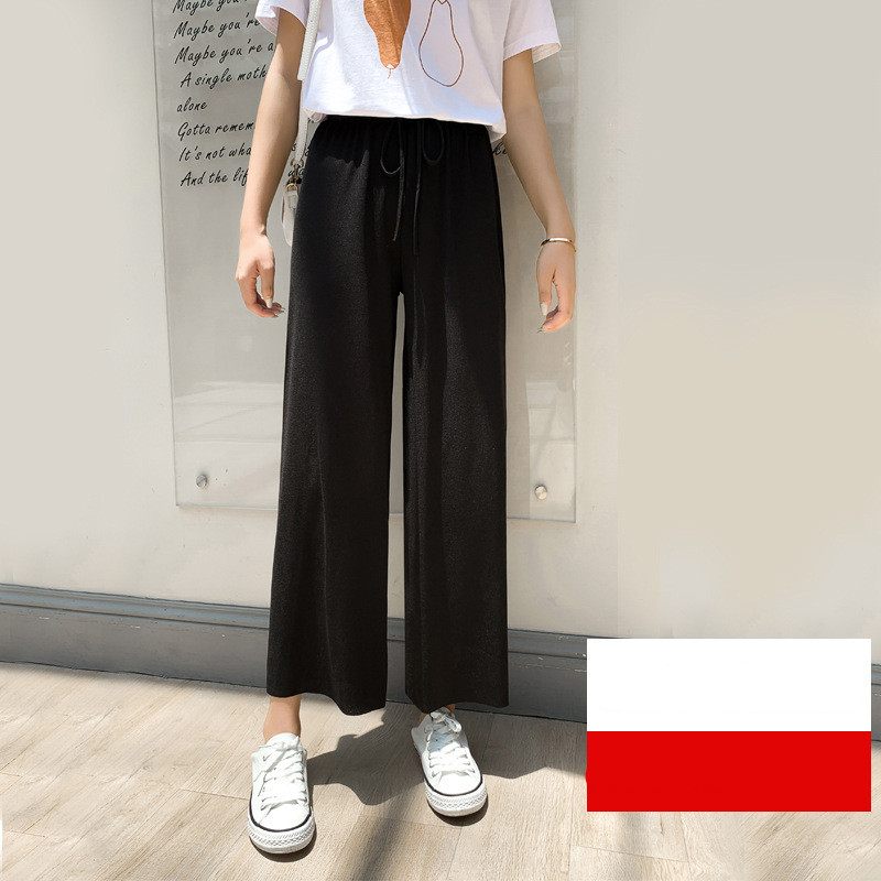 Title 6, Wide Leg Korean Style High Waist Loose Slim Str...