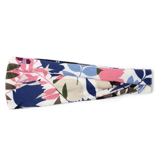 Europe And The United States New Sports Elastic Hair Band Women'S Yoga Running Sweat Absorption Floral Headband Hair Accessories Printed Hair Bel... Printed Hair Belt 03 - Shop at LoveMi