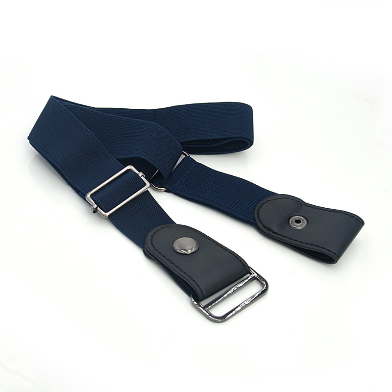 Title 4, Adjustable Leather Elastic Belt Simple Elastic ...