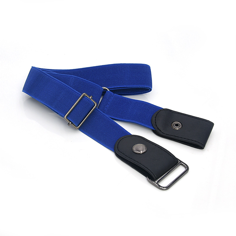 Title 2, Adjustable Leather Elastic Belt Simple Elastic ...