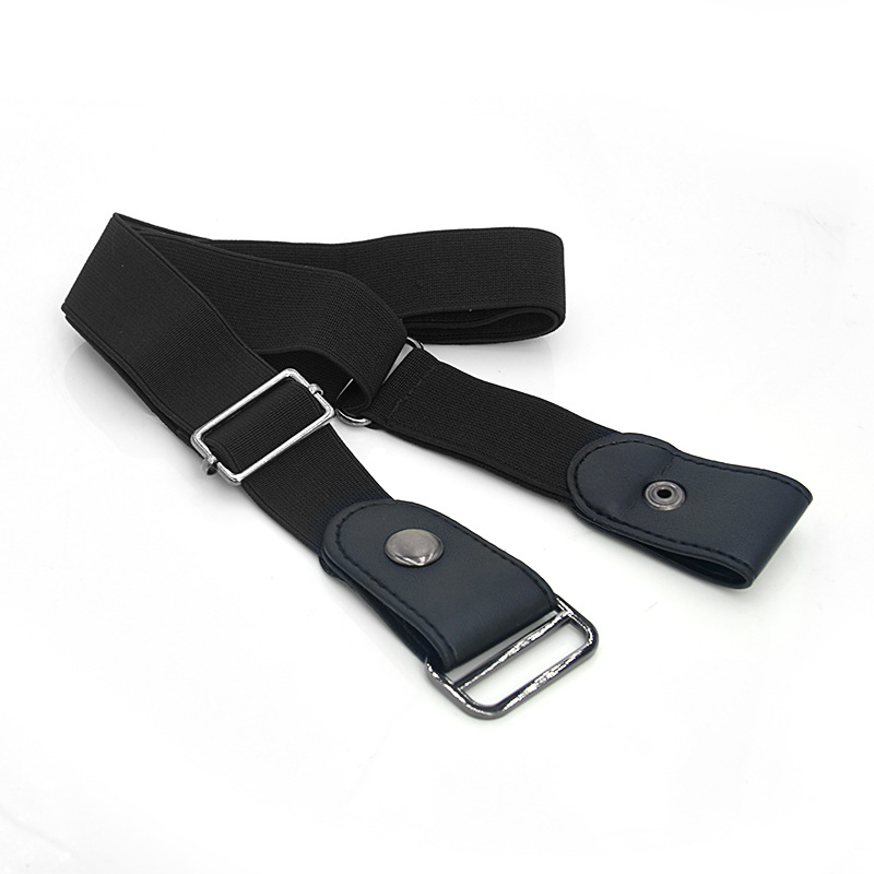 Title 7, Adjustable Leather Elastic Belt Simple Elastic ...