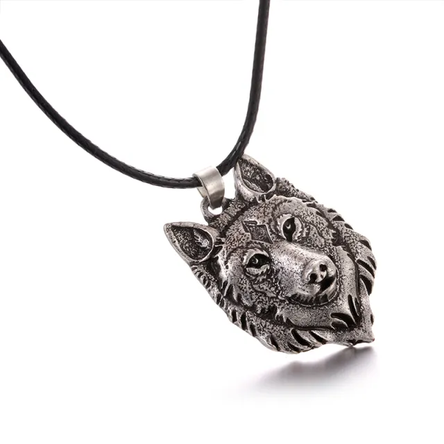 Wolf Head Necklace Animal Power Steel - Shop at LoveMi