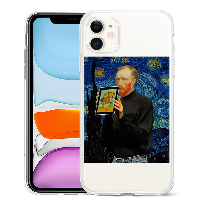 Title 20, Apple uyumlu iPhone 12 ve Xs için Van Gogh sana...