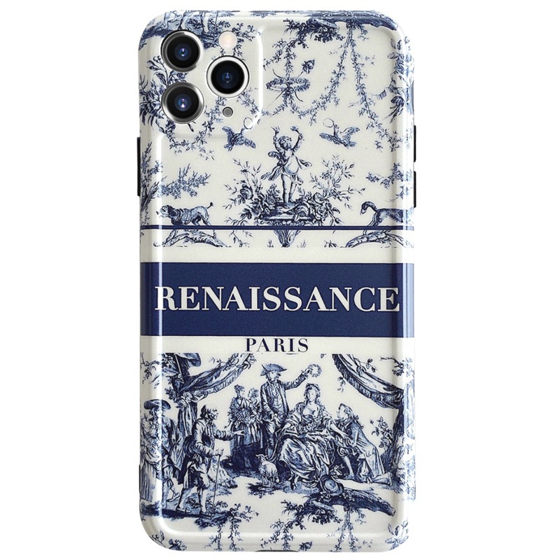 Compatible with Apple, Compatible with Apple , Retro Paris style Phone Case For iphone 11 Pro Max 7 8 plus X XR XS Max Back Cover Luxury Soft Funda For iphone 12 mini SE - Image 4