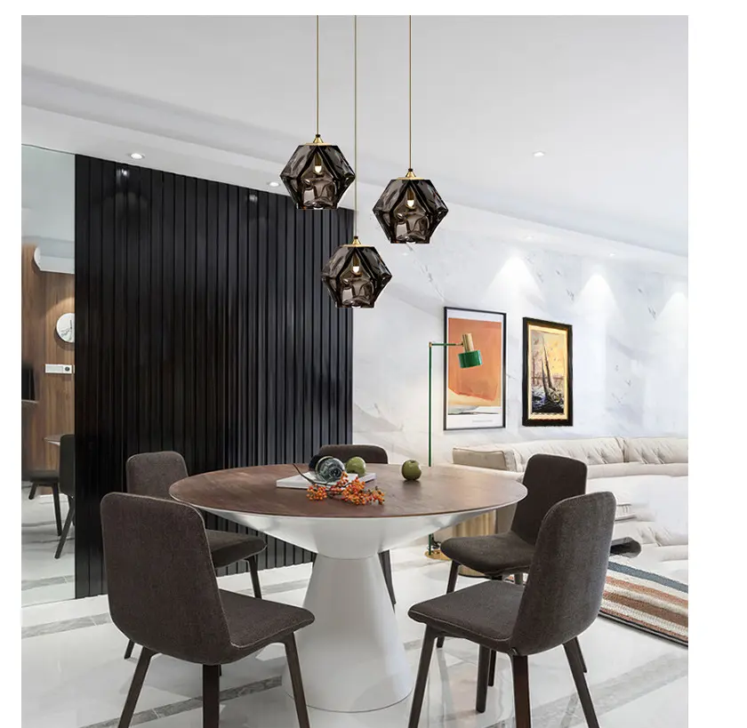 Glass Chandelier Living Room Dining Bar Art