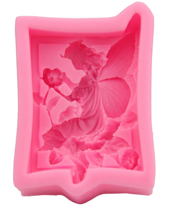 DIY Baking Mold Angel Flower Fairy Fondant Cake Mold Cake Decorating Mold Fondant Tools