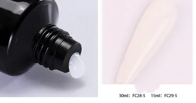 Nail Art Extension Glue 15ml No Paper Holder Crystal Quick Extension Nail Polish Glue White 15Ml - Shop at LoveMi