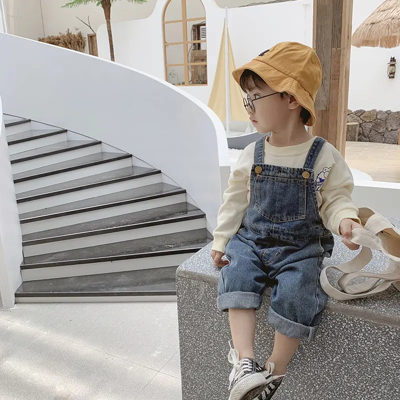 New Boys and Girls Denim Overalls
