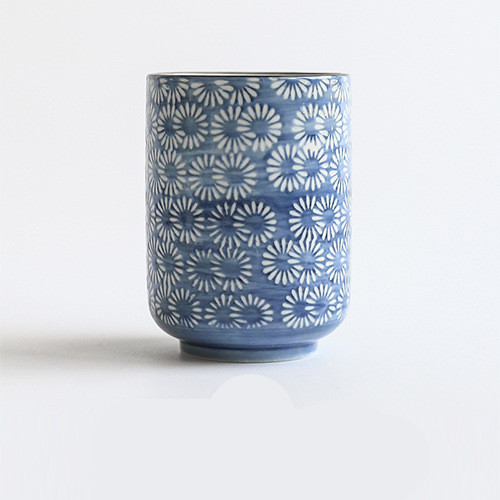 Japanese Style Handmade Painted Blue And White Porcelain Tea Cup 4Style - Shop at LoveMi