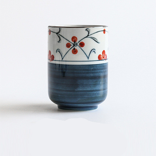 Japanese Style Handmade Painted Blue And White Porcelain Tea Cup 7Style - Shop at LoveMi
