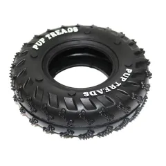 Dog Toy Rubber Tire Molar Ring Bite Resistant And Clean Teeth - Black - View 1