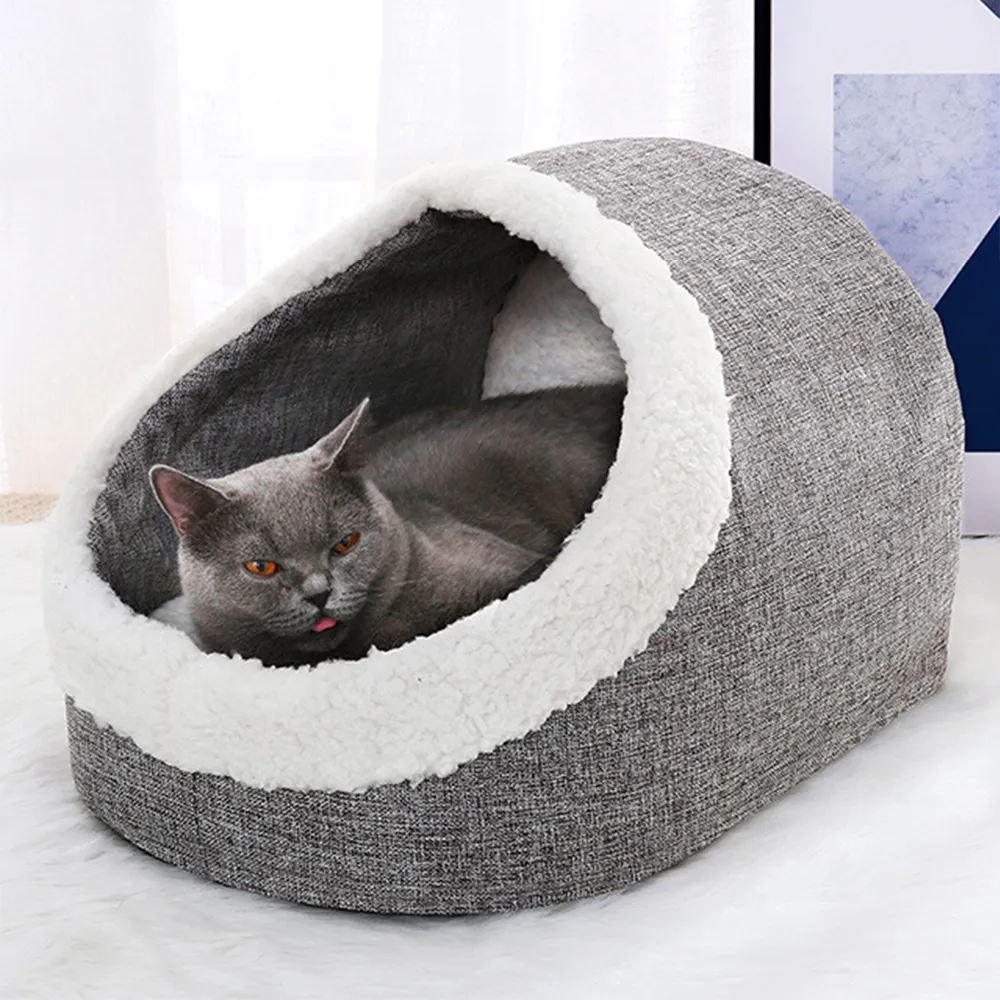 Dog Kennel Autumn And Winter Cat Kennel Sales Pet Supplies - Gray
