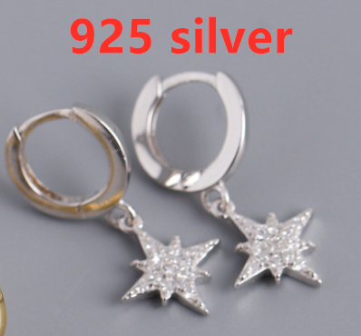 Star ear bone ear buckle