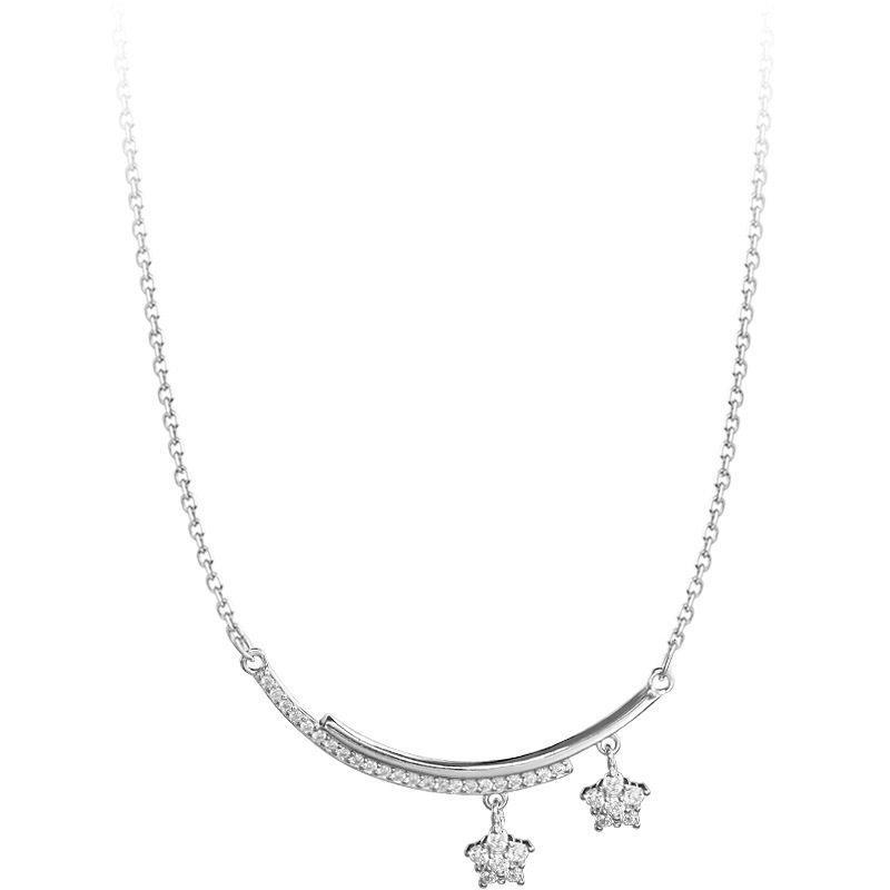 Title 1, Smile Arc Flashing Diamond Meteor S925 Sterling...