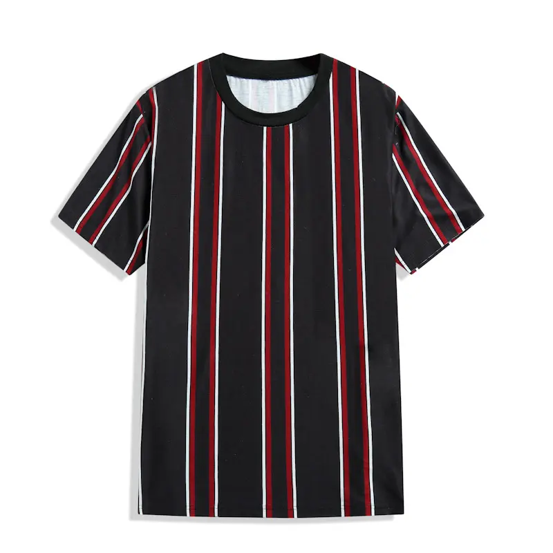 Camiseta De Color Contrastante Para Hombre