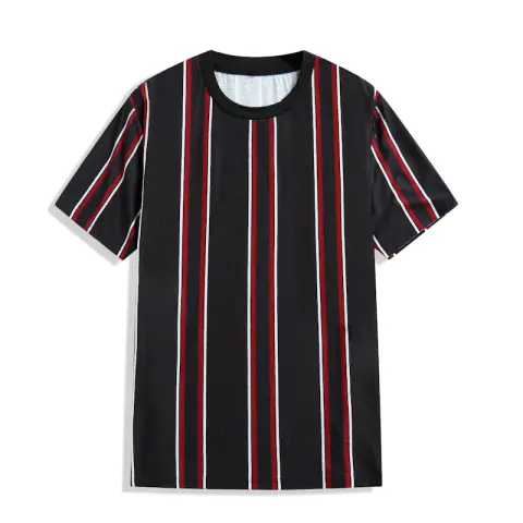 Camiseta De Color Contrastante Para Hombre