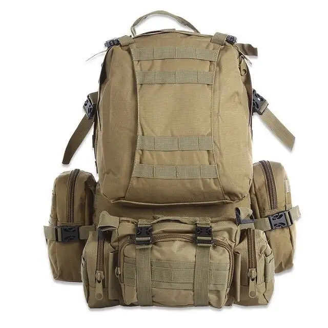 50L Outdoor Backpack Molle Military Tactical Rucksack
