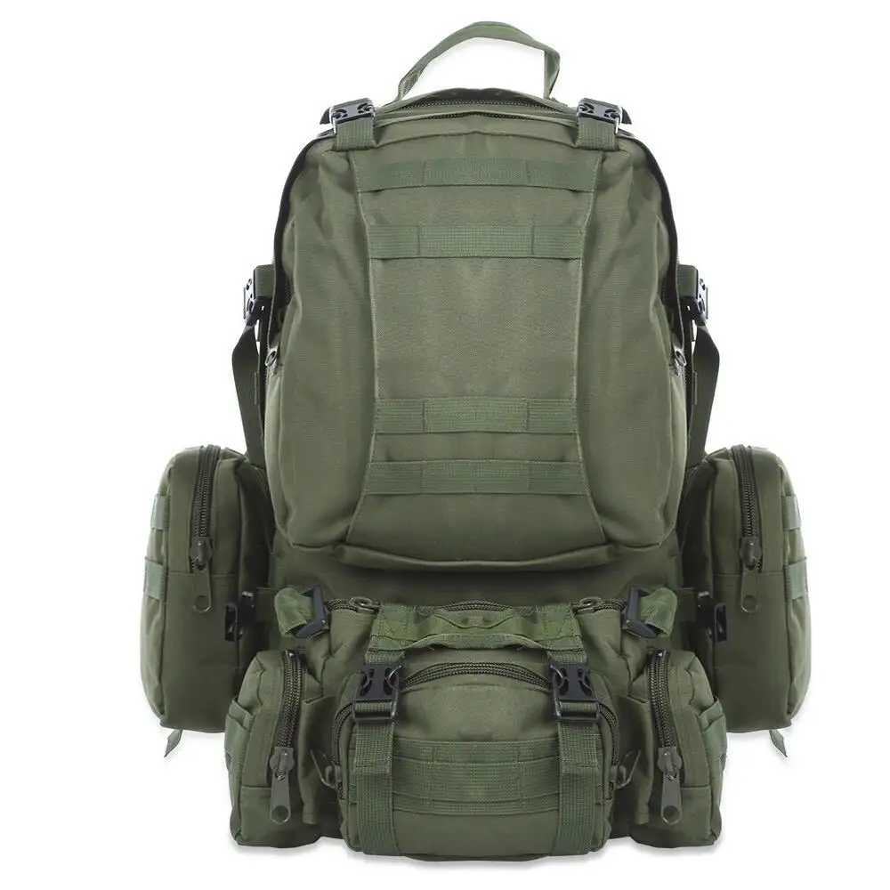 50L Outdoor Backpack Molle Military Tactical Rucksack