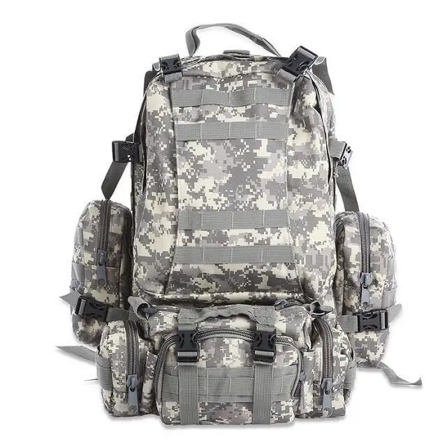 50L Outdoor Backpack Molle Military Tactical Rucksack