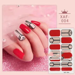 Nail Art Diamond Nail Polish Film Nail Sticker Nail Polish Glue - View 1