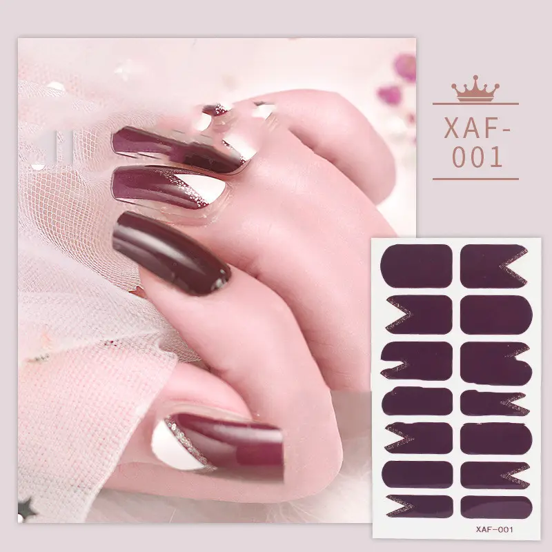 Nail Art Diamond Polish Film Sticker Glue