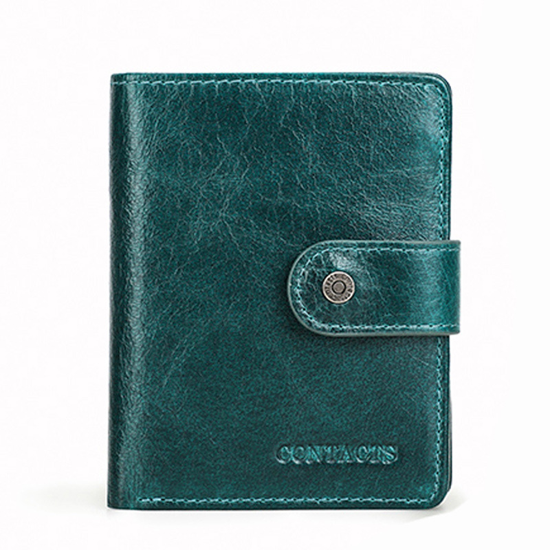 Crazy Horse Cowhide Multifunctional Men's Wallet