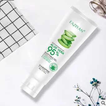 Aloe Vera Face Cream, Soothing Gel, Skin Care, Acne Remove, After Sun Day Moisturizing Lotion, Skin Repair, 60G Green - Shop at LoveMi