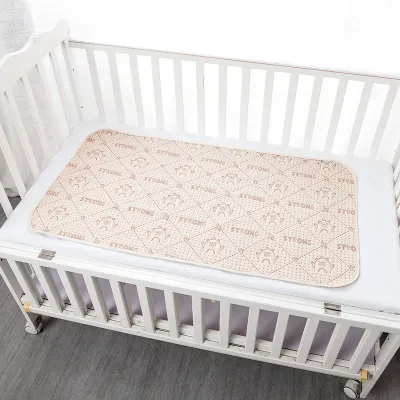 Colored Cotton Baby Changing Pad Large Urine-proof Washable Breathable Cotton  Nursing Pad Menstrual Pad Childrens Diaper Pad