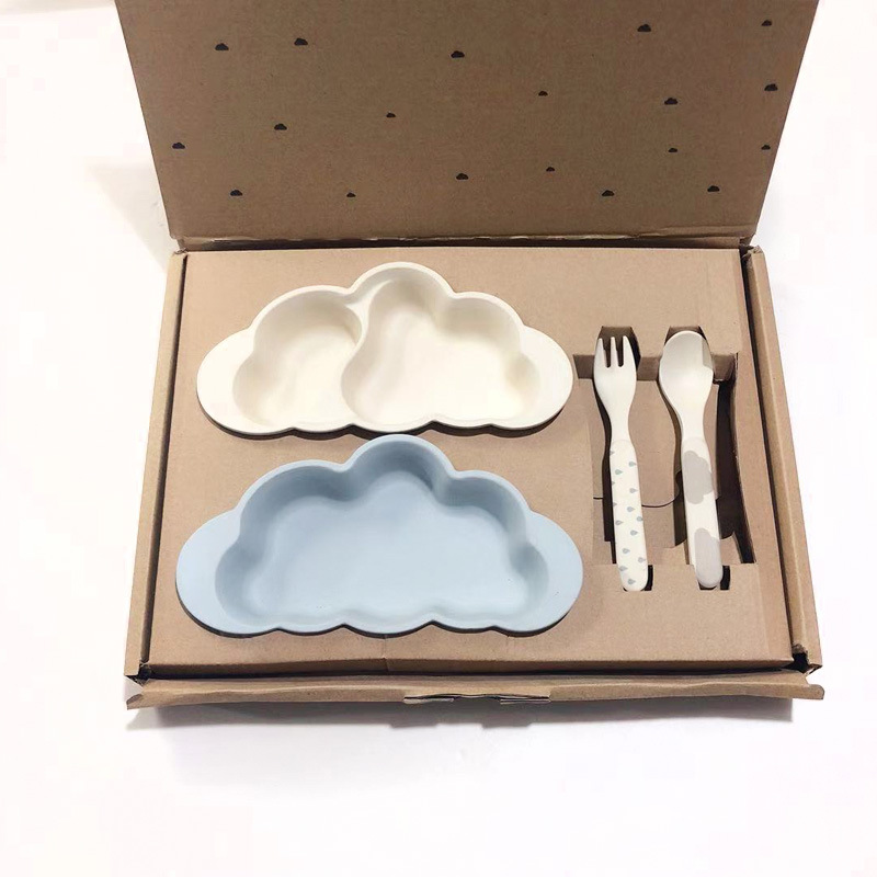 The Fiber Tableware Bamboo Cloud Of The Orange House