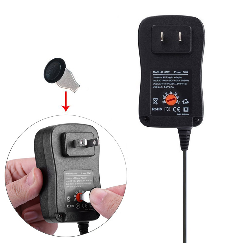 30W Multi-Function Adjustable Power Adapter For Switching Power Supply Monitoring Led Lights - Image 8