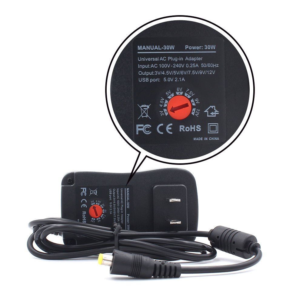 30W Multi-Function Adjustable Power Adapter For Switching Power Supply Monitoring Led Lights - Image 3