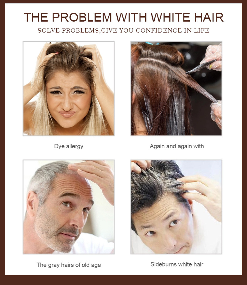 قلم صبغة الشعر نباتي كريم لصبغ الشعر