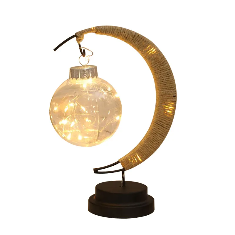Moon Ball Shape Lamp Decoration Bedroom Decoration Night Lights – image 5