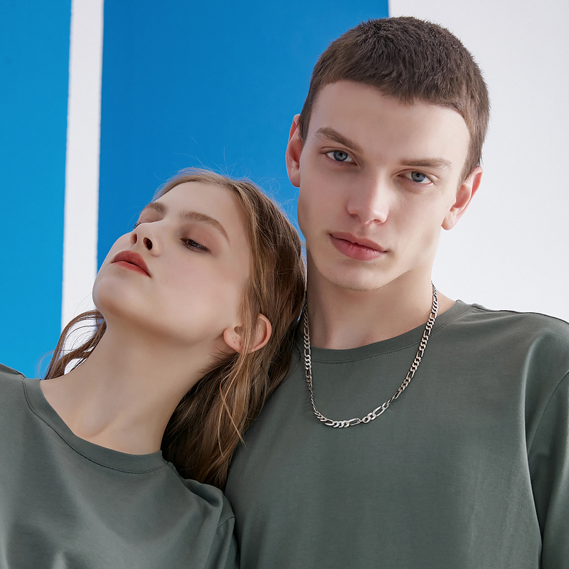 Men's Bottoming Short-Sleeved Solid Color T-Shirt