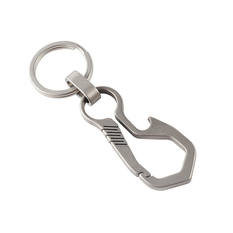 Title 5, Titanium Men Car Key Chain Creative Ultra Light...