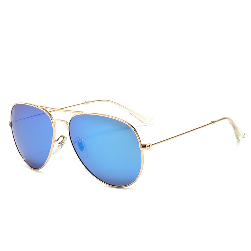 Men's Ultralight Stainless Steel Aviator Sunglasses Blue - Shop at LoveMi