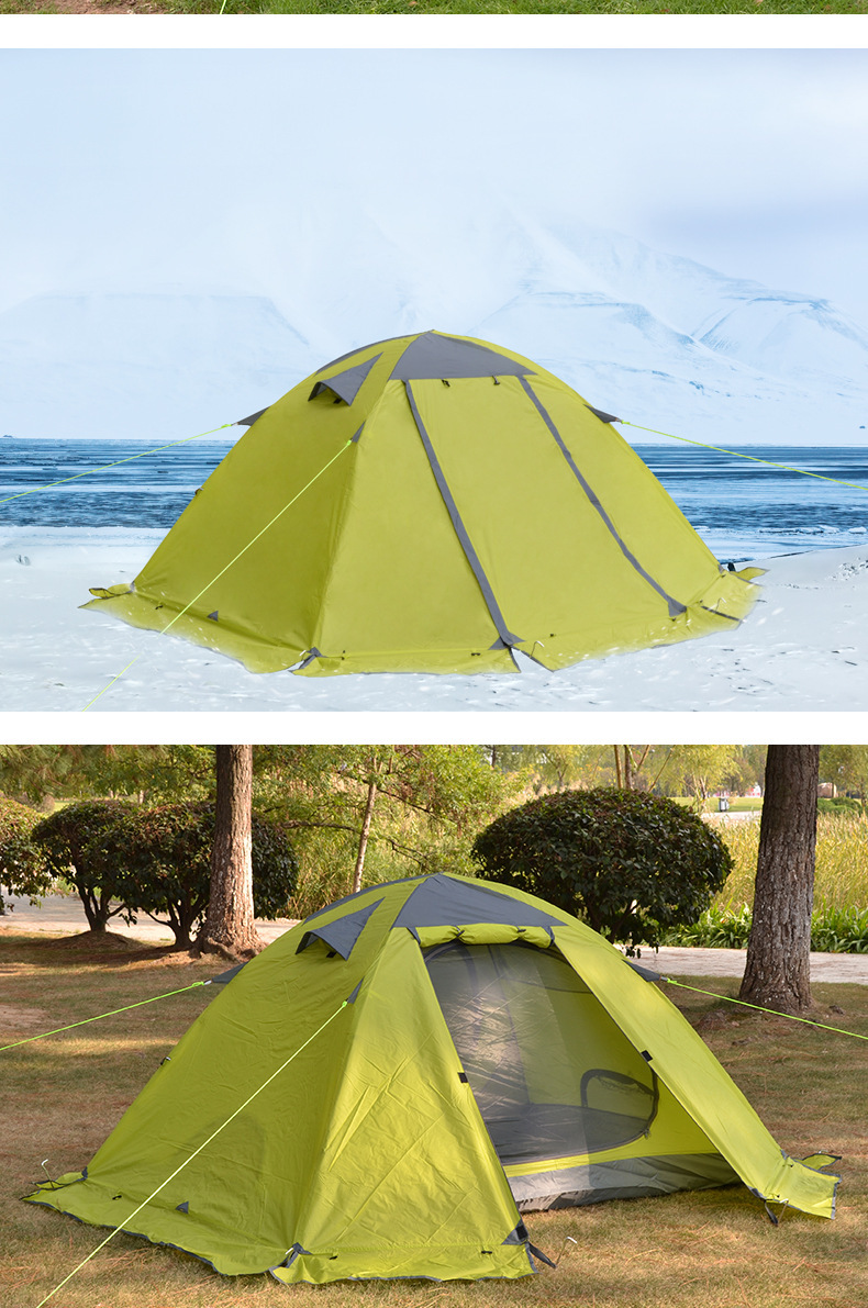 Desert Fox Outdoor Tent Camping Double Love Aluminum Tent 4