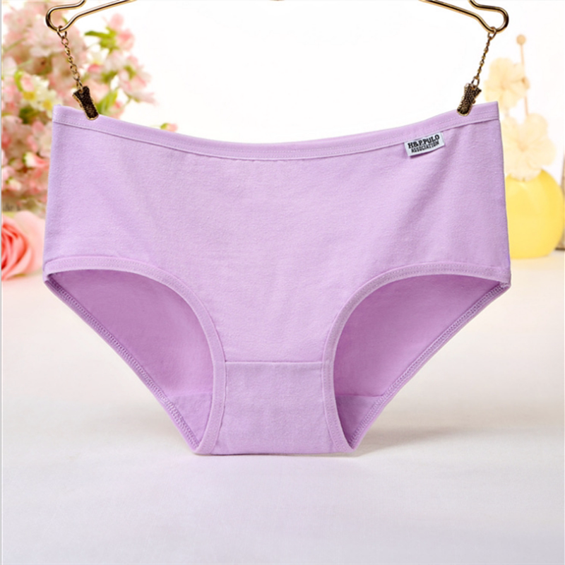 Title 8, Mid-waist Seamless Solid Color Thin Triangle Sh...