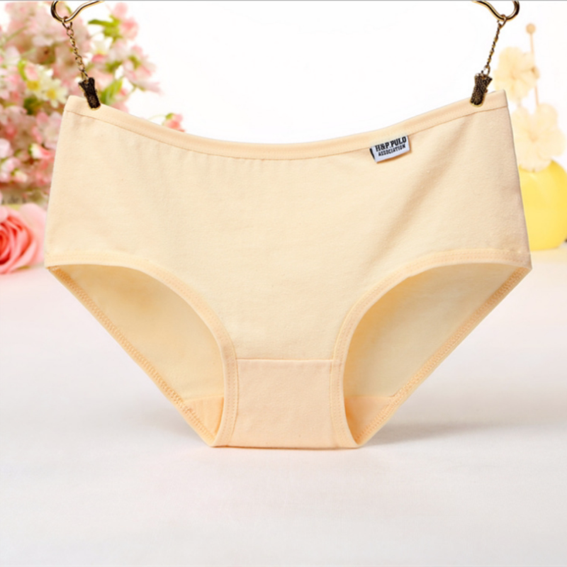 Title 3, Mid-waist Seamless Solid Color Thin Triangle Sh...