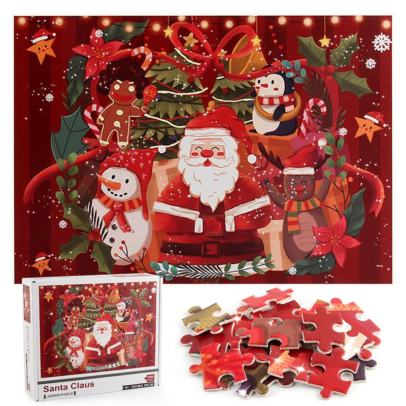 Title 4, Puzzle für Erwachsene, 1000 Teile, Weihnachtsma...