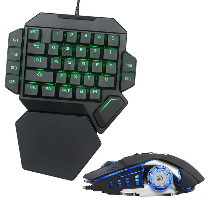 Eat Chicken One-handed Mechanical Keyboard Throne Left-handed