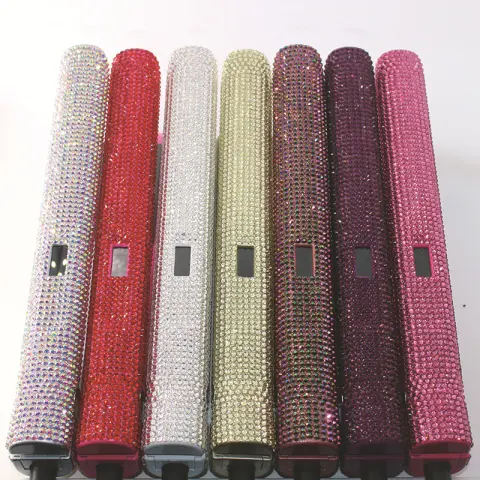 High Temperature Electric Splint for Diamond-Studded Hair Straightener