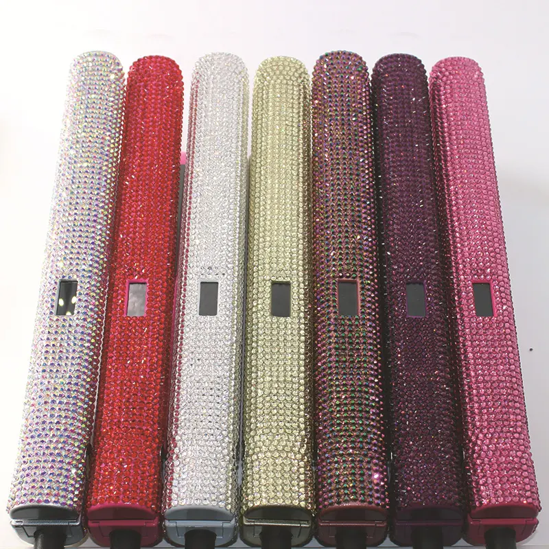 High Temperature Electric Splint for Diamond-Studded Hair Straightener