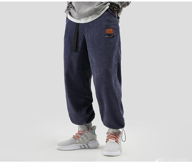 Men's Fashion And Comfort Drawstring Corduroy Pants
