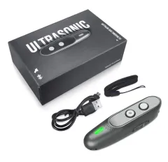 Customizable Ultrasonic Handheld Outdoor Pet Trainer - Black - View 1